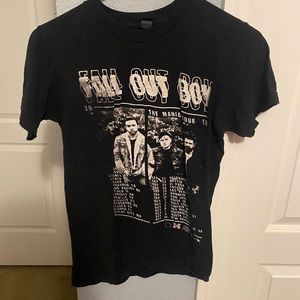 fall out boy concert merch